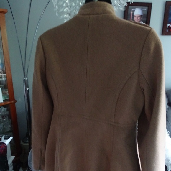 VINTAGE TULLE WOOL COAT - Picture 2 of 3